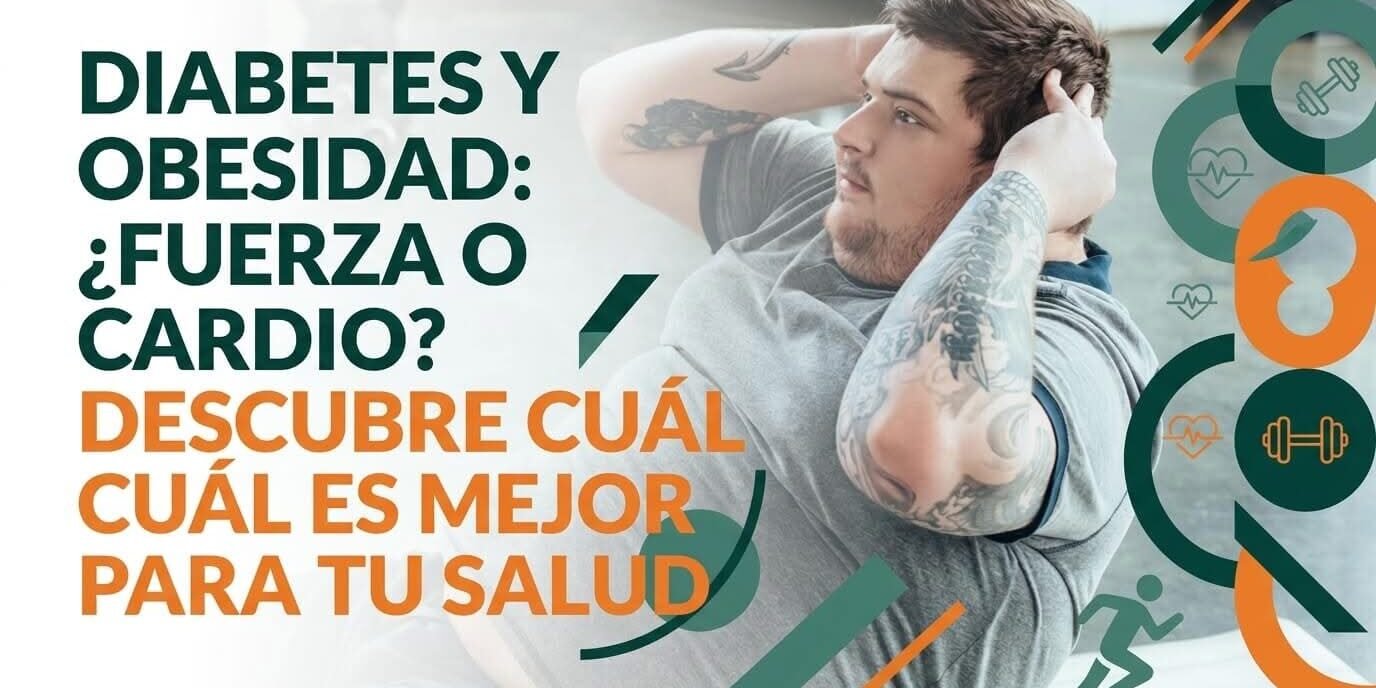 Ejercicio aeróbico, ejercicio de fuerza y diabesidad