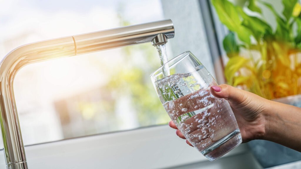 Hidratarse con agua